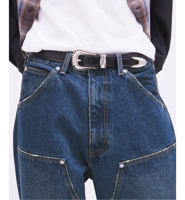 JOURNAL STANDARD「ダブル ニー バギー ジーンズ」|デニム|