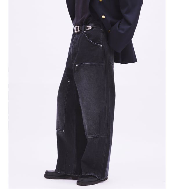 JOURNAL STANDARD「ダブル ニー バギー ジーンズ」|デニム|