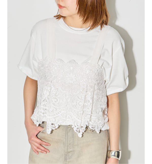 journal standard L'essage「《予約》【MAURIZIO MYKONOS/マウリツィオ ミコノス】TOPS：ブラウス」|シャツ・ブラウス|ホワイト