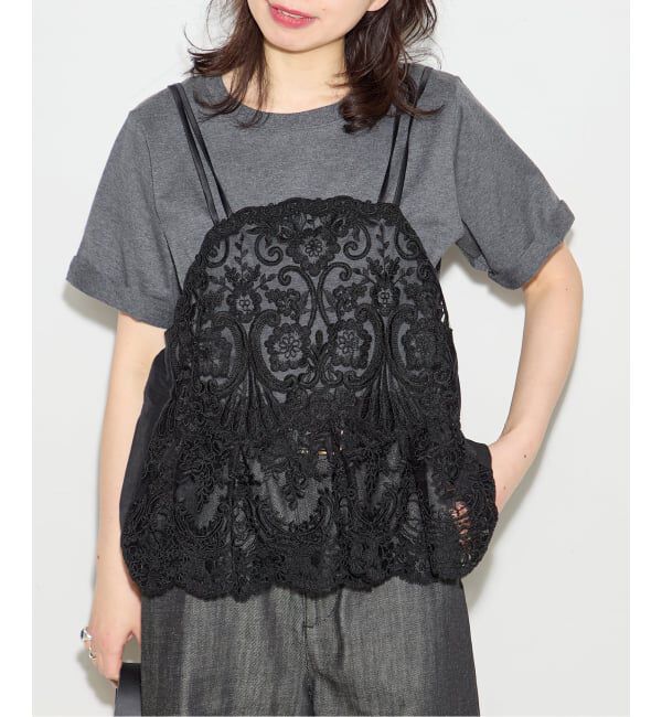 journal standard L'essage「《予約》【MAURIZIO MYKONOS/マウリツィオ ミコノス】 TOPS：ブラウス」|シャツ・ブラウス|ブラック