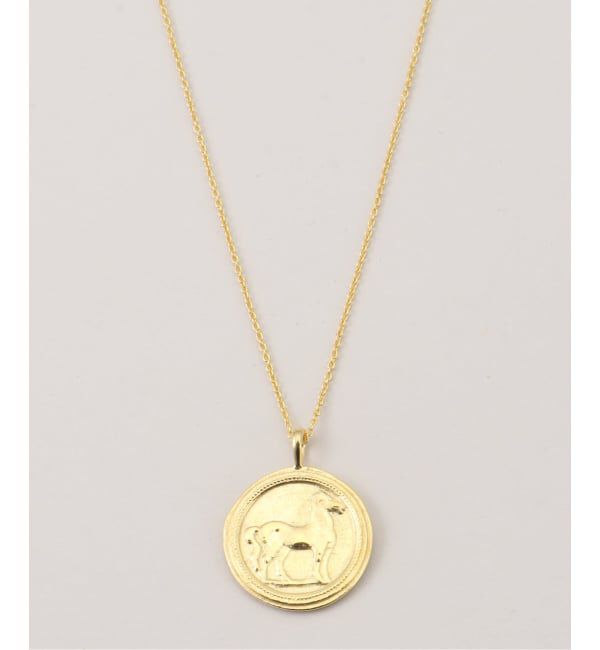 JOURNAL STANDARD relume「【chibi jewels/チビジュエルズ】 Horse Coin ネックレス」|ネックレス|ゴールド