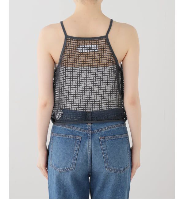 journal standard L'essage「【JANE SMITH/ジェーンスミス】SQUARE MESH CAMISOLE：キャミソール」|キャミソール|