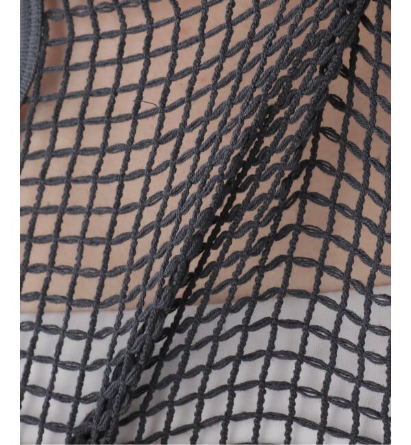 journal standard L'essage「【JANE SMITH/ジェーンスミス】SQUARE MESH CAMISOLE：キャミソール」|キャミソール|