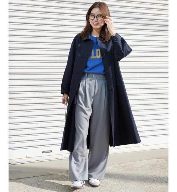 JOURNAL STANDARD relume「《追加2》スーピマコットンステンカラーコート」|ステンカラーコート|