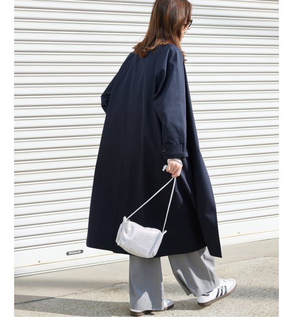 JOURNAL STANDARD relume「《追加2》スーピマコットンステンカラーコート」|ステンカラーコート|