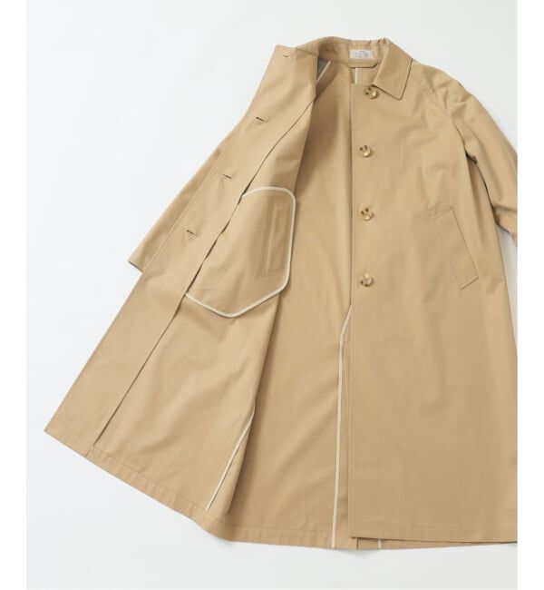 JOURNAL STANDARD relume「《追加2》スーピマコットンステンカラーコート」|ステンカラーコート|