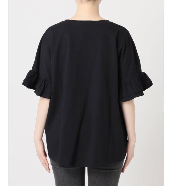 JOURNAL STANDARD relume「《追加予約》コットンダブルフリルTEE」|Tシャツ・カットソー|