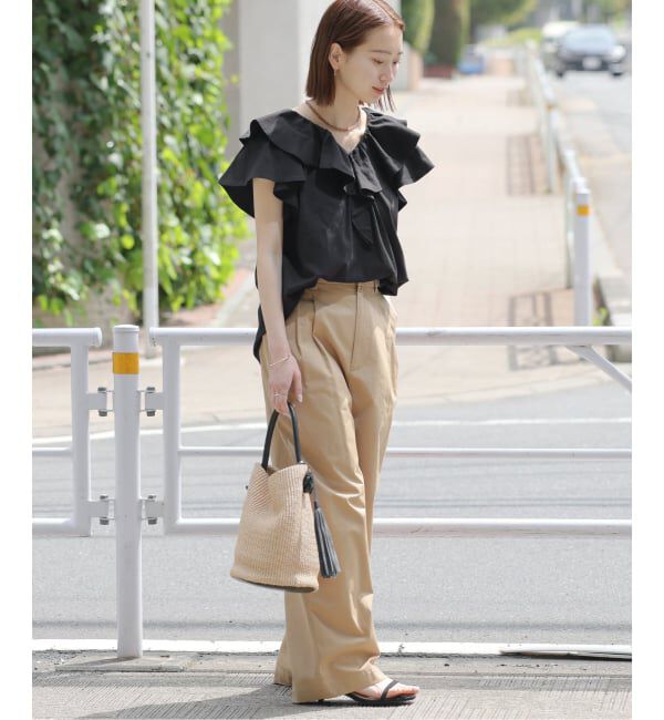 JOURNAL STANDARD relume「《WEB限定追加予約3》フリルプルオーバー」|Tシャツ・カットソー|
