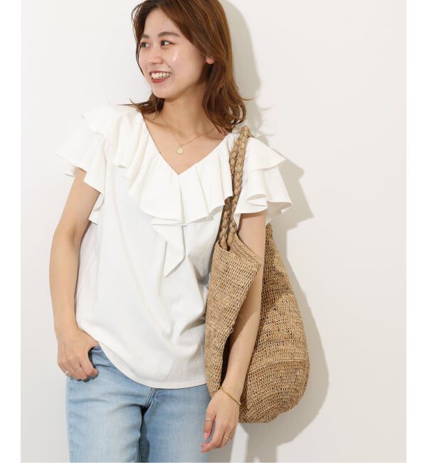 JOURNAL STANDARD relume「《WEB限定追加予約3》フリルプルオーバー」|Tシャツ・カットソー|