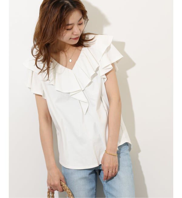 JOURNAL STANDARD relume「《WEB限定追加予約3》フリルプルオーバー」|Tシャツ・カットソー|