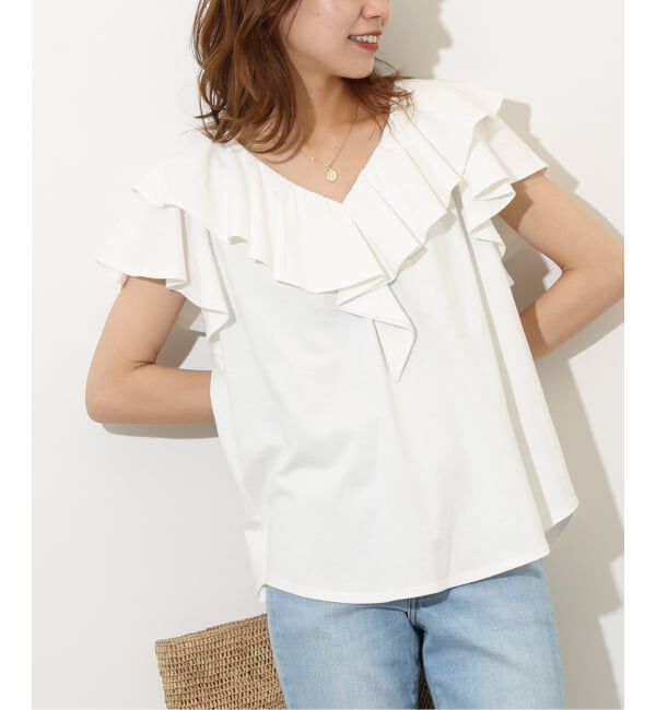 JOURNAL STANDARD relume「《WEB限定追加予約3》フリルプルオーバー」|Tシャツ・カットソー|