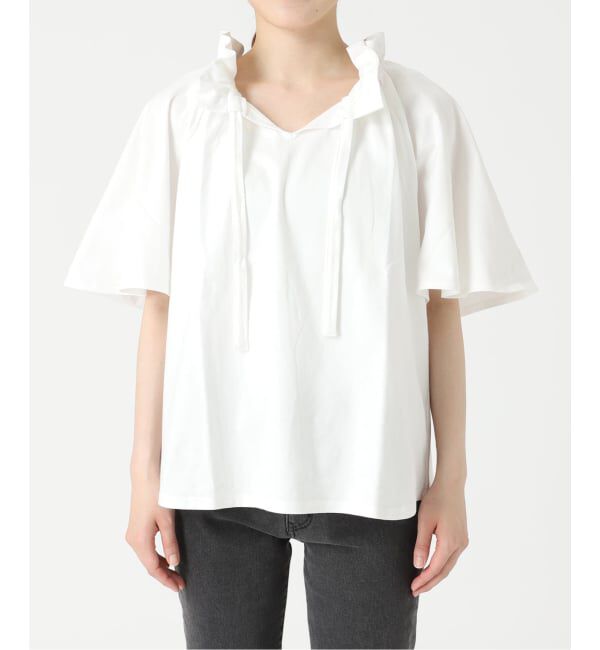 JOURNAL STANDARD relume「《WEB限定追加予約》フリルリボンTシャツ」|Tシャツ・カットソー|