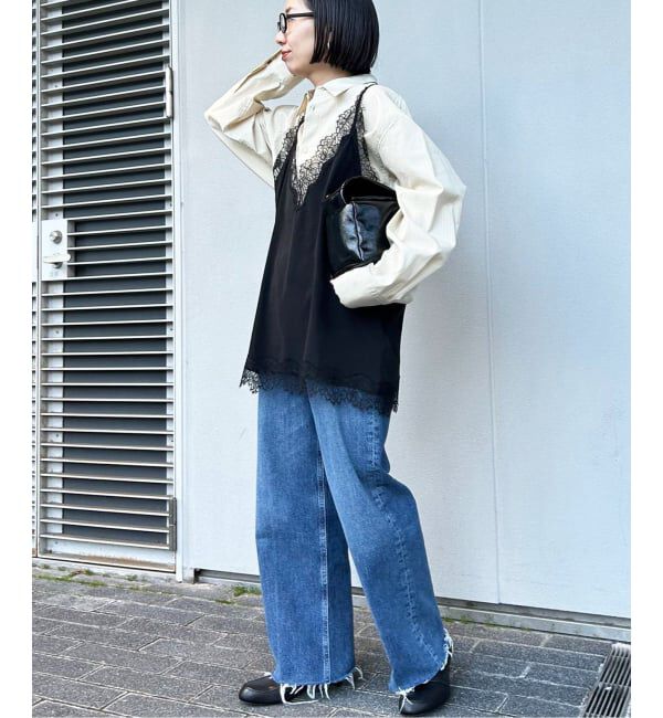 journal standard L'essage「《予約》リバーレースキャミ」|キャミソール|