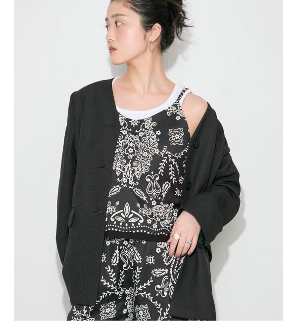 journal standard L'essage「《予約》別注【MANIPURI/マニプリ】キャミソール」|キャミソール|