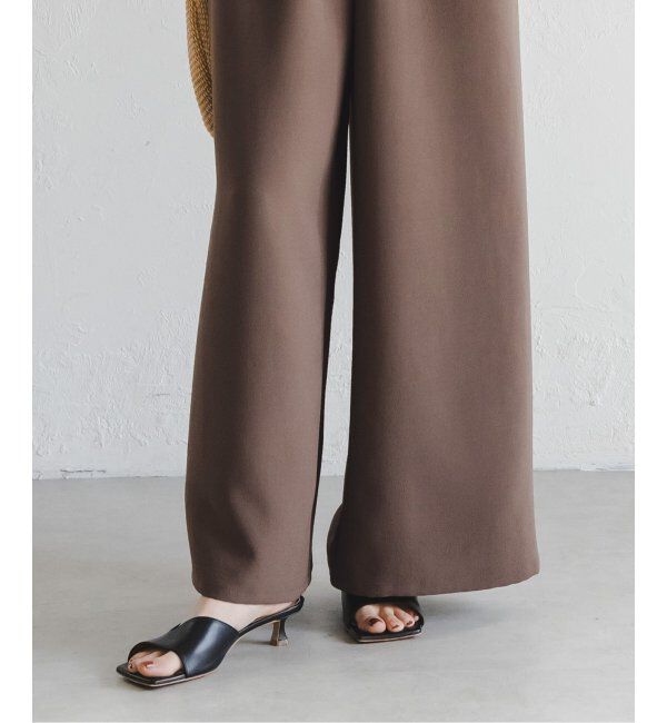 NOBLE「《追加》ダブルクレープスリーブレスオールインワン2」|オールインワン|