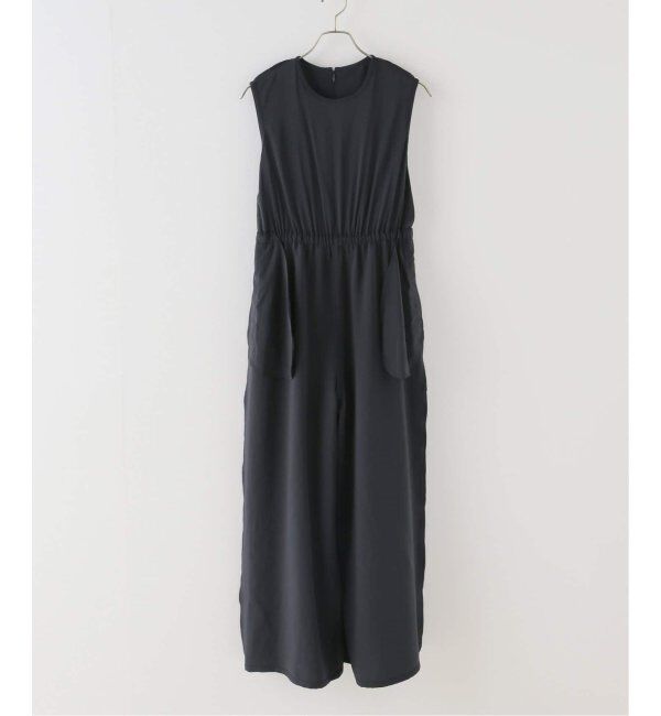 NOBLE「《追加》ダブルクレープスリーブレスオールインワン2」|オールインワン|