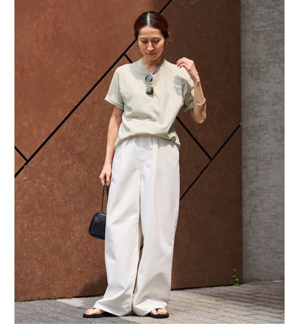 FRAMeWORK「ライトオンスデニムイージーパンツ」|デニム|