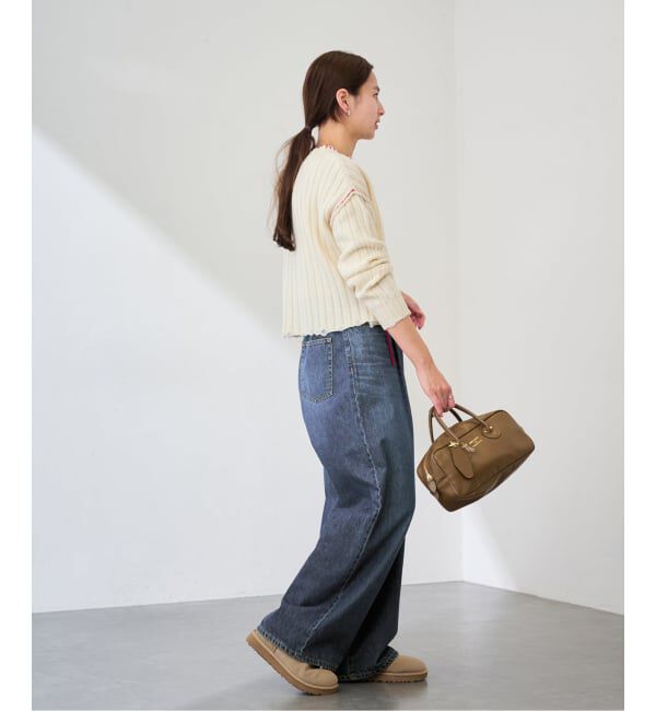 FRAMeWORK「ライトオンスデニムイージーパンツ」|デニム|