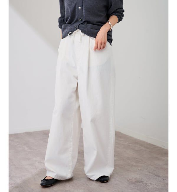 FRAMeWORK「ライトオンスデニムイージーパンツ」|デニム|