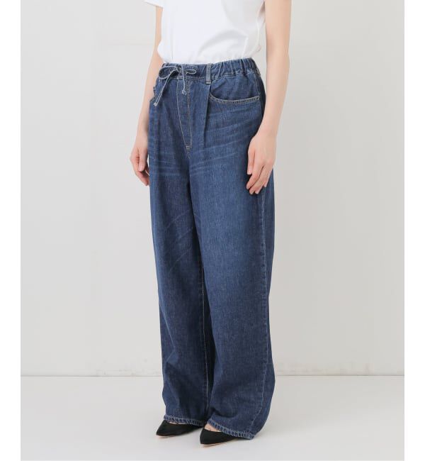 FRAMeWORK「ライトオンスデニムイージーパンツ」|デニム|