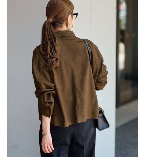 FRAMeWORK「≪追加≫フェイクスエードブルゾン」|その他|