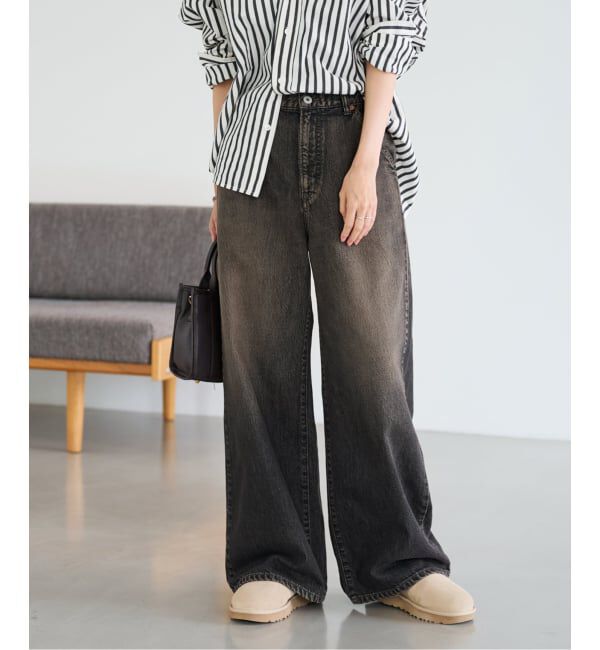 FRAMeWORK「JOHNBULL/ジョンブル ワイドデニム」|デニム|