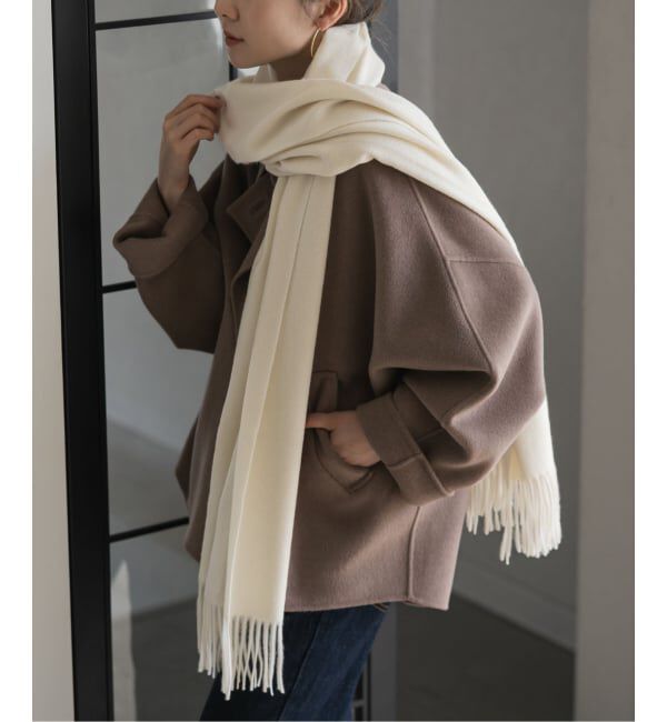 NOBLE「《追加2》オリジナルカシミヤストール」|マフラー|