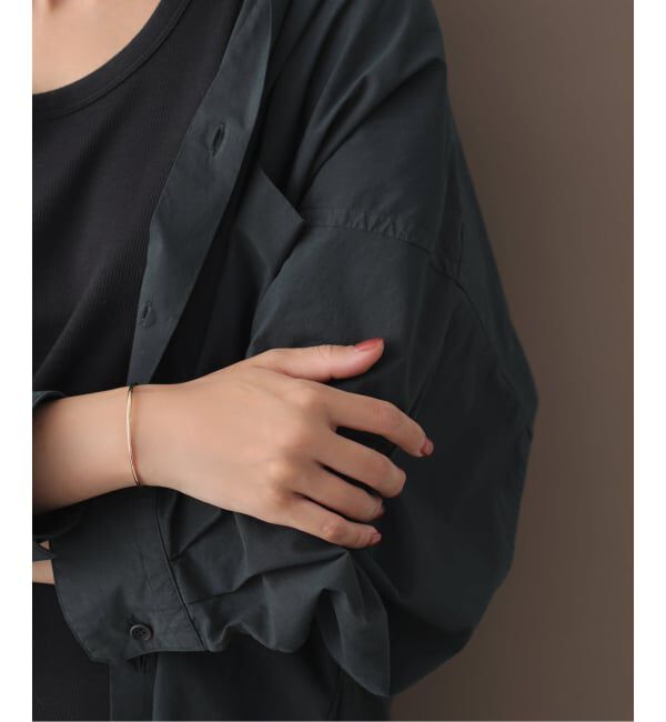 Lilas by Spick&Span「《予約》2.5パイプC型バングル K10」|ブレスレット・バングル|