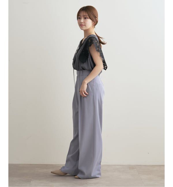 NOBLE「《予約》レーススリーブブラウス」|シャツ・ブラウス|