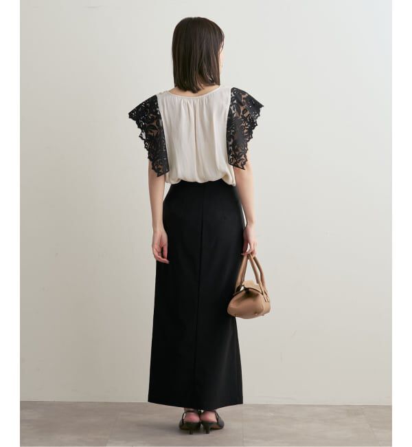 NOBLE「《予約》レーススリーブブラウス」|シャツ・ブラウス|