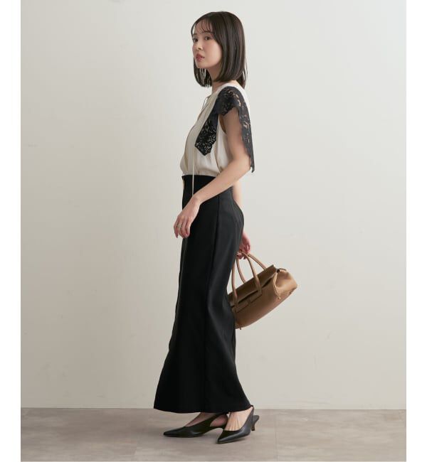 NOBLE「《予約》レーススリーブブラウス」|シャツ・ブラウス|