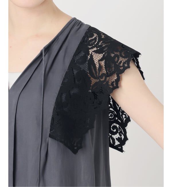 NOBLE「《予約》レーススリーブブラウス」|シャツ・ブラウス|