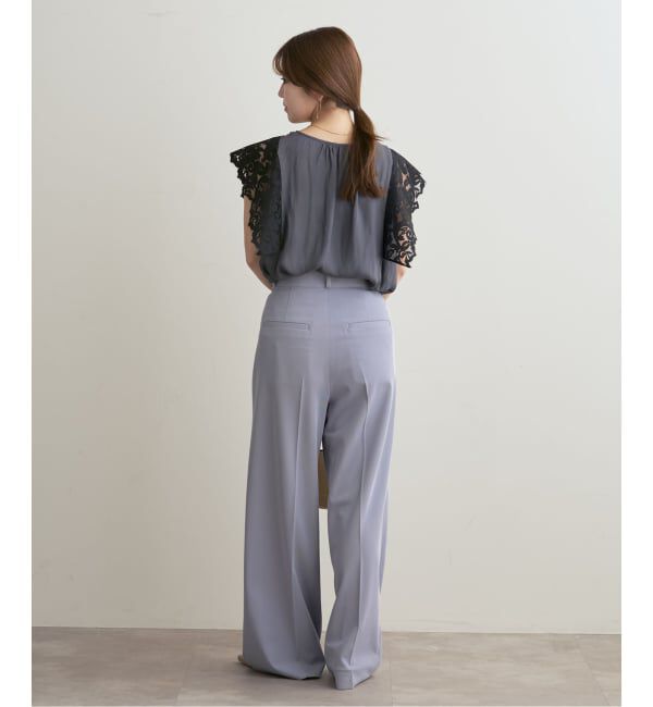 NOBLE「《予約》レーススリーブブラウス」|シャツ・ブラウス|