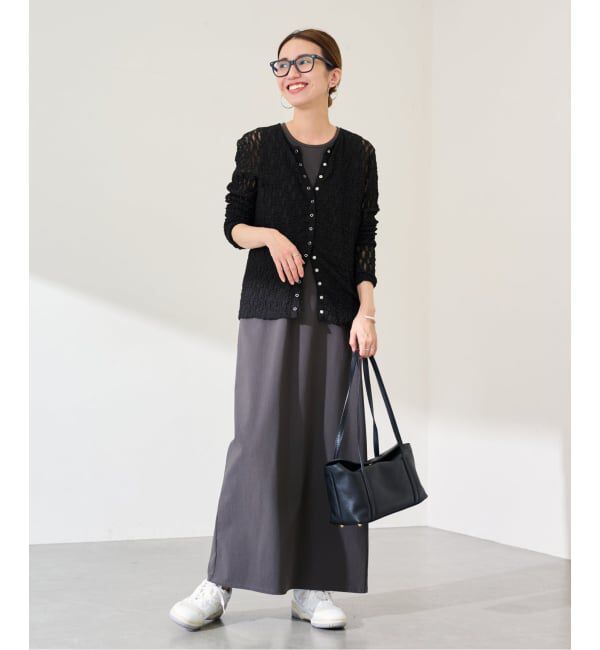 FRAMeWORK「≪予約≫ストレッチレース2WAY-カーディガン」|Tシャツ・カットソー|