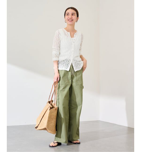 FRAMeWORK「≪予約≫ストレッチレース2WAY-カーディガン」|Tシャツ・カットソー|