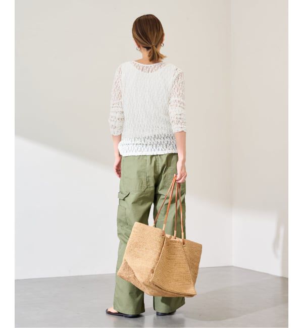 FRAMeWORK「≪予約≫ストレッチレース2WAY-カーディガン」|Tシャツ・カットソー|