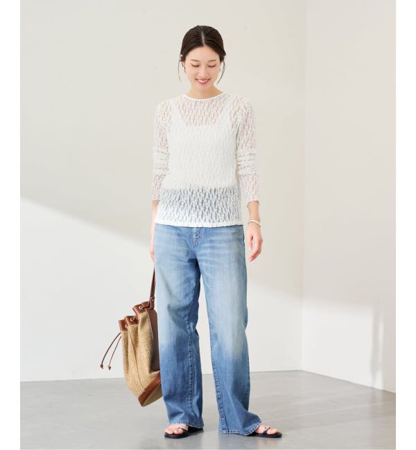 FRAMeWORK「≪予約≫ストレッチレース2WAY-カーディガン」|Tシャツ・カットソー|