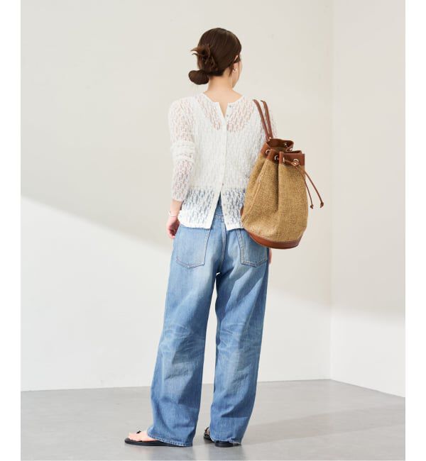 FRAMeWORK「≪予約≫ストレッチレース2WAY-カーディガン」|Tシャツ・カットソー|