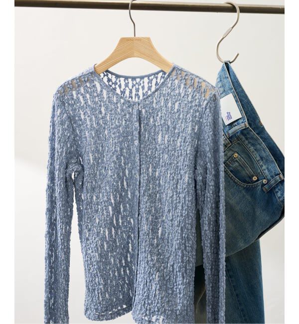 FRAMeWORK「≪予約≫ストレッチレース2WAY-カーディガン」|Tシャツ・カットソー|