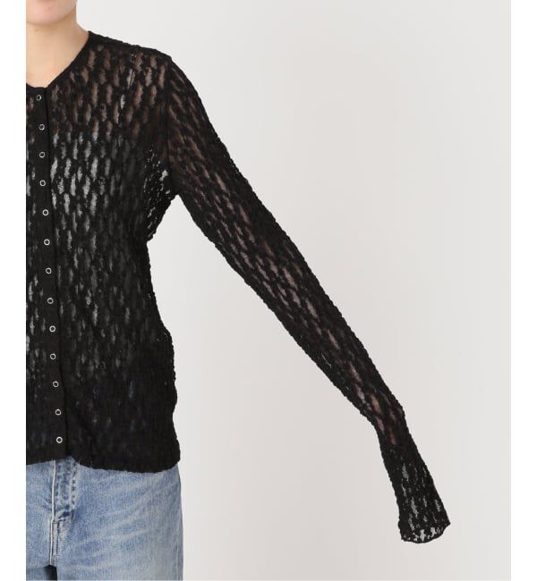 FRAMeWORK「≪予約≫ストレッチレース2WAY-カーディガン」|Tシャツ・カットソー|