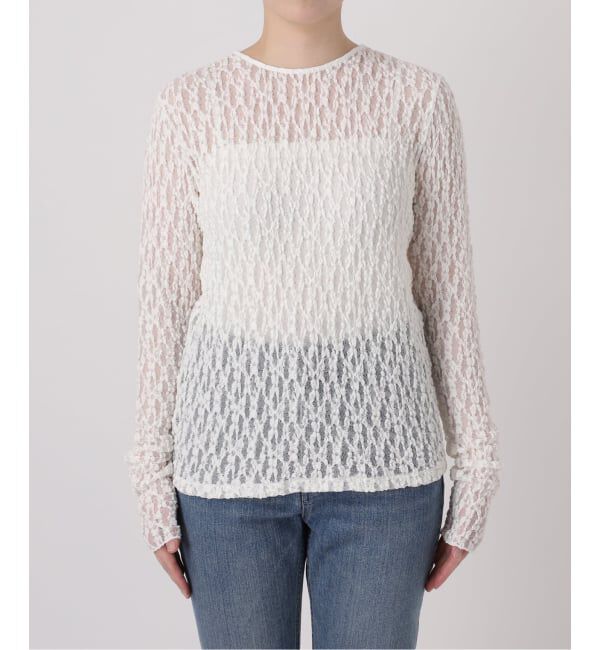 FRAMeWORK「≪予約≫ストレッチレース2WAY-カーディガン」|Tシャツ・カットソー|