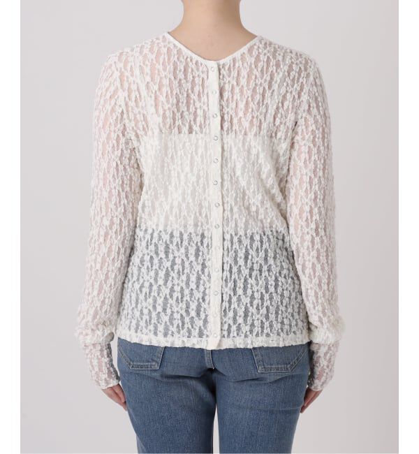 FRAMeWORK「≪予約≫ストレッチレース2WAY-カーディガン」|Tシャツ・カットソー|