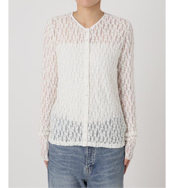 FRAMeWORK「≪予約≫ストレッチレース2WAY-カーディガン」|Tシャツ・カットソー|