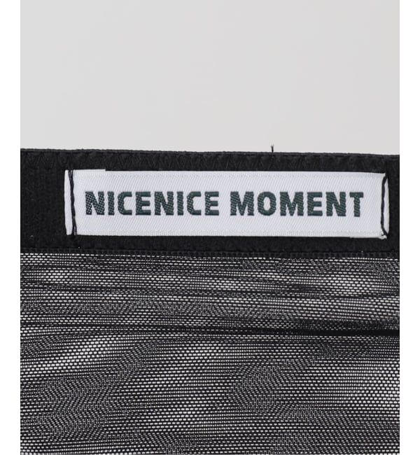 NOBLE「NICENICE MOMENT/ナイスナイスモーメント MESH TUBE TOP」|インナー|
