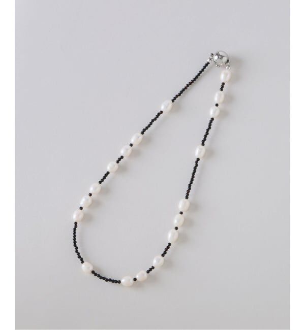 NOBLE「《予約》in mood/インムード ONX&RICEPRL 36cm choker」|ネックレス|