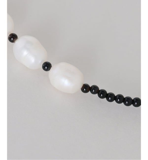 NOBLE「《予約》in mood/インムード ONX&RICEPRL 36cm choker」|ネックレス|