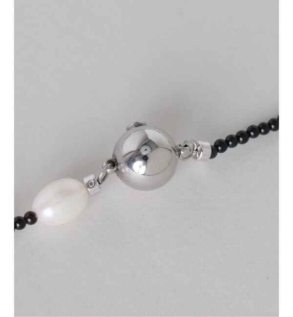 NOBLE「《予約》in mood/インムード ONX&RICEPRL 36cm choker」|ネックレス|