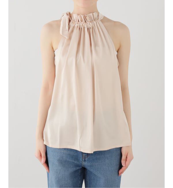  「【洗える】CHOKLATE PARIS /チョコレートパリ ホルターネックトップス」|シャツ・ブラウス|