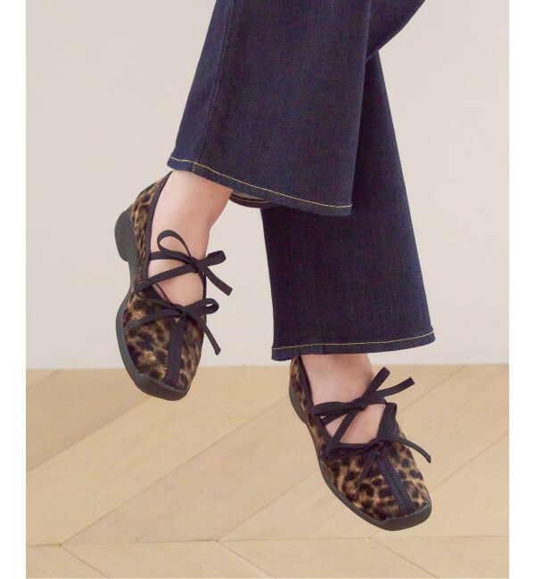  「《追加3》Lダブルリボンバレリーナ」|スニーカー|