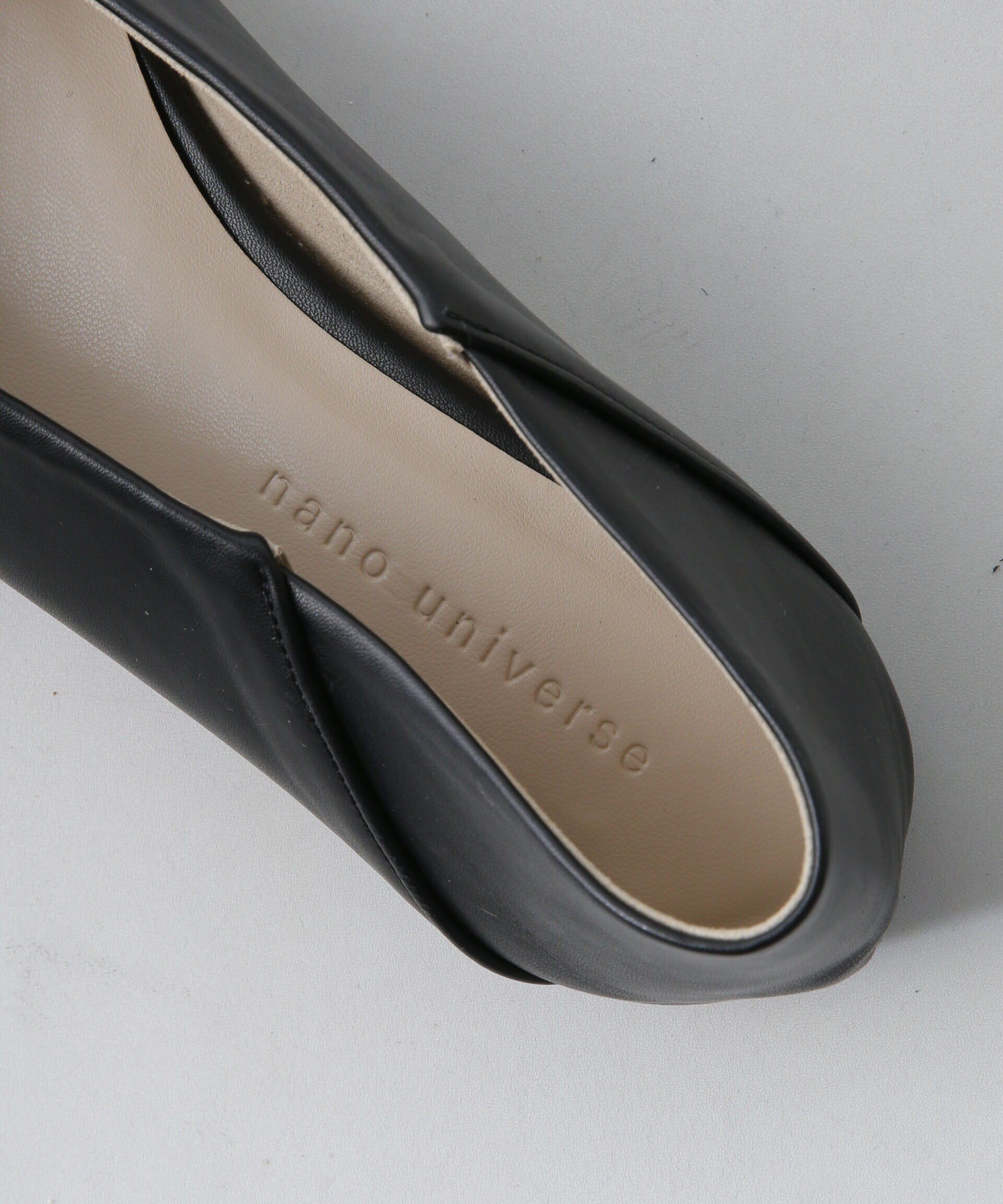 nano･universe「アーモンドトゥバレエシューズ」|ビジネス・ドレスシューズ|
